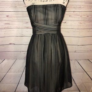 White House Black Market Strapless Cocktail Dress